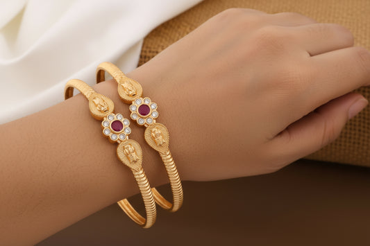 Lakshmi Bangles Set (1 Pair)