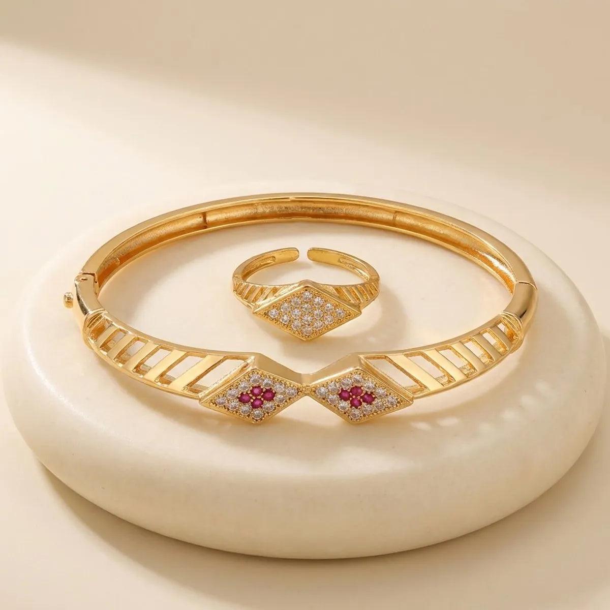 Ayesha Bracelet With Ring