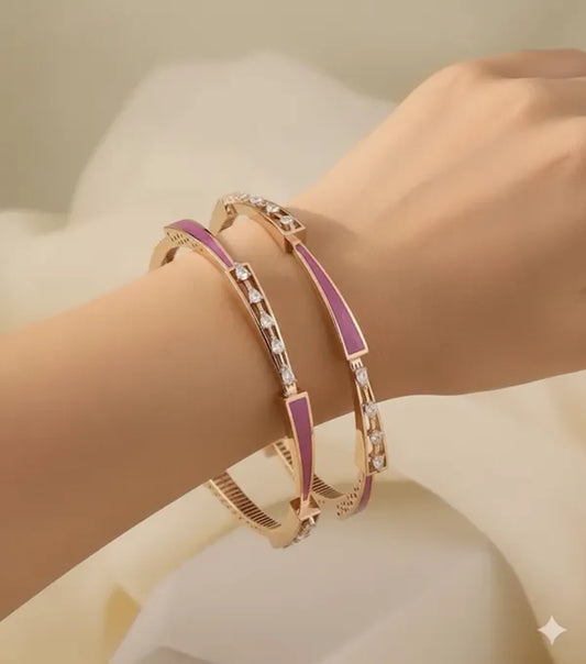 ROSE GOLD ANTI TARNISH BANGLES