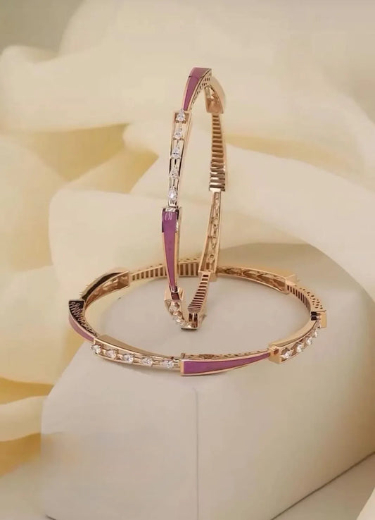 ROSE GOLD ANTI TARNISH BANGLES