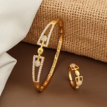Malini Bracelet With Ring