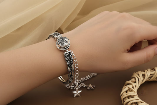 Silver Bracelet Round