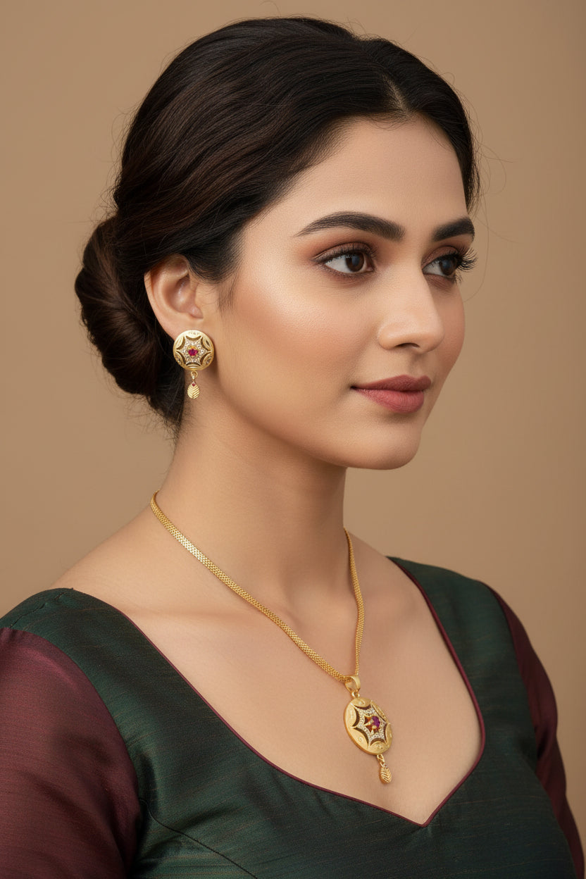 Nishra Pendal Set