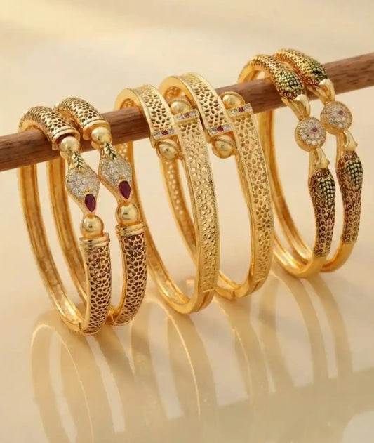 Design Bangles set Combo (3 Pair)