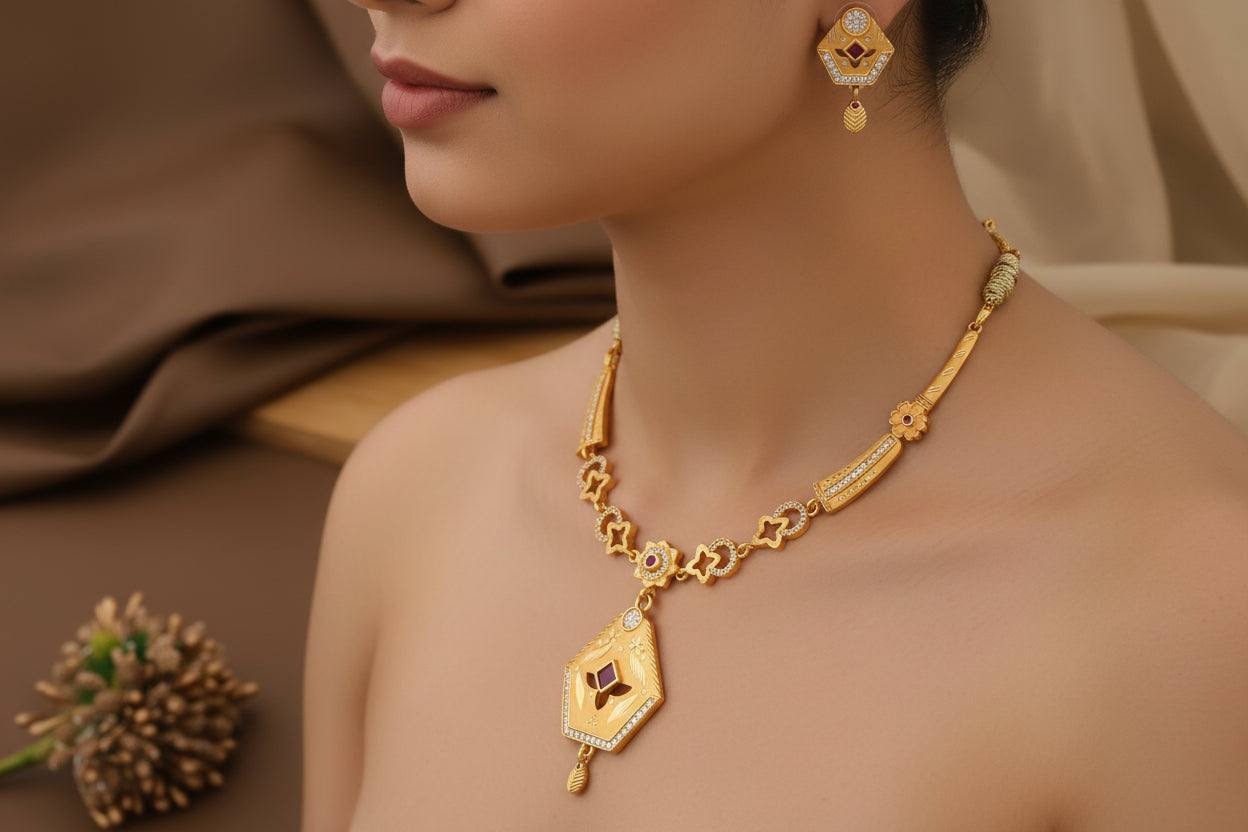 Bhumi Necklace Set