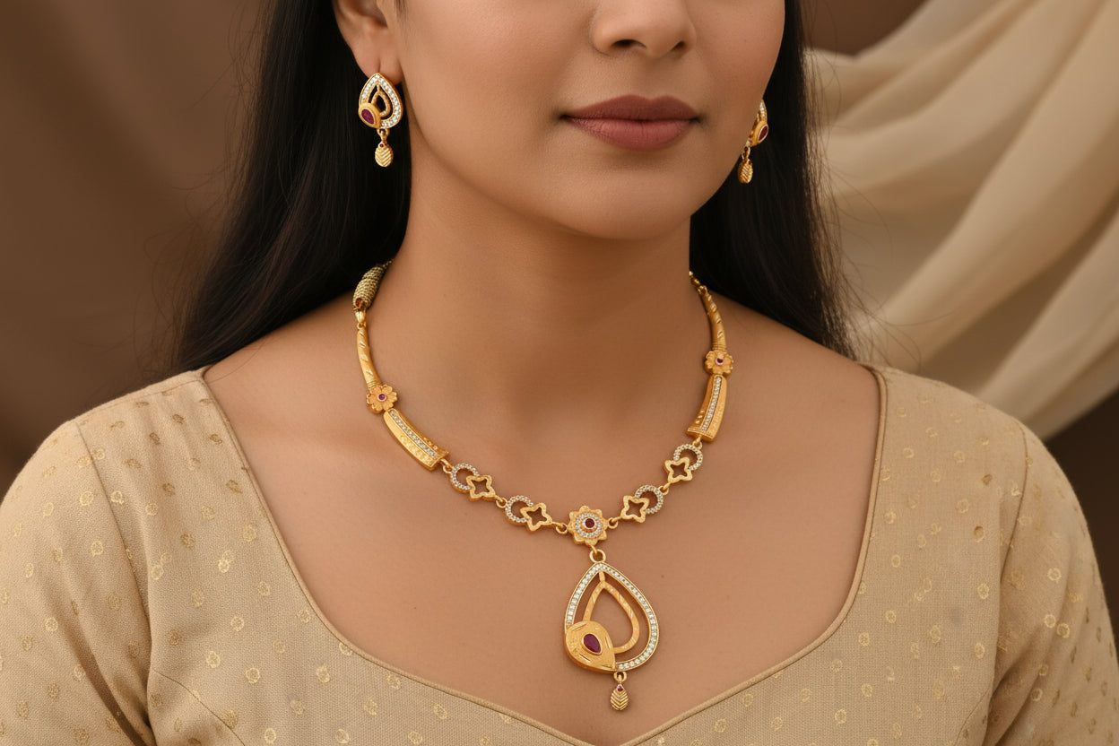 Brinda Necklace Set