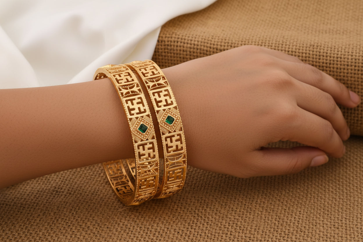 Avni Bangles Set (1 Pair)