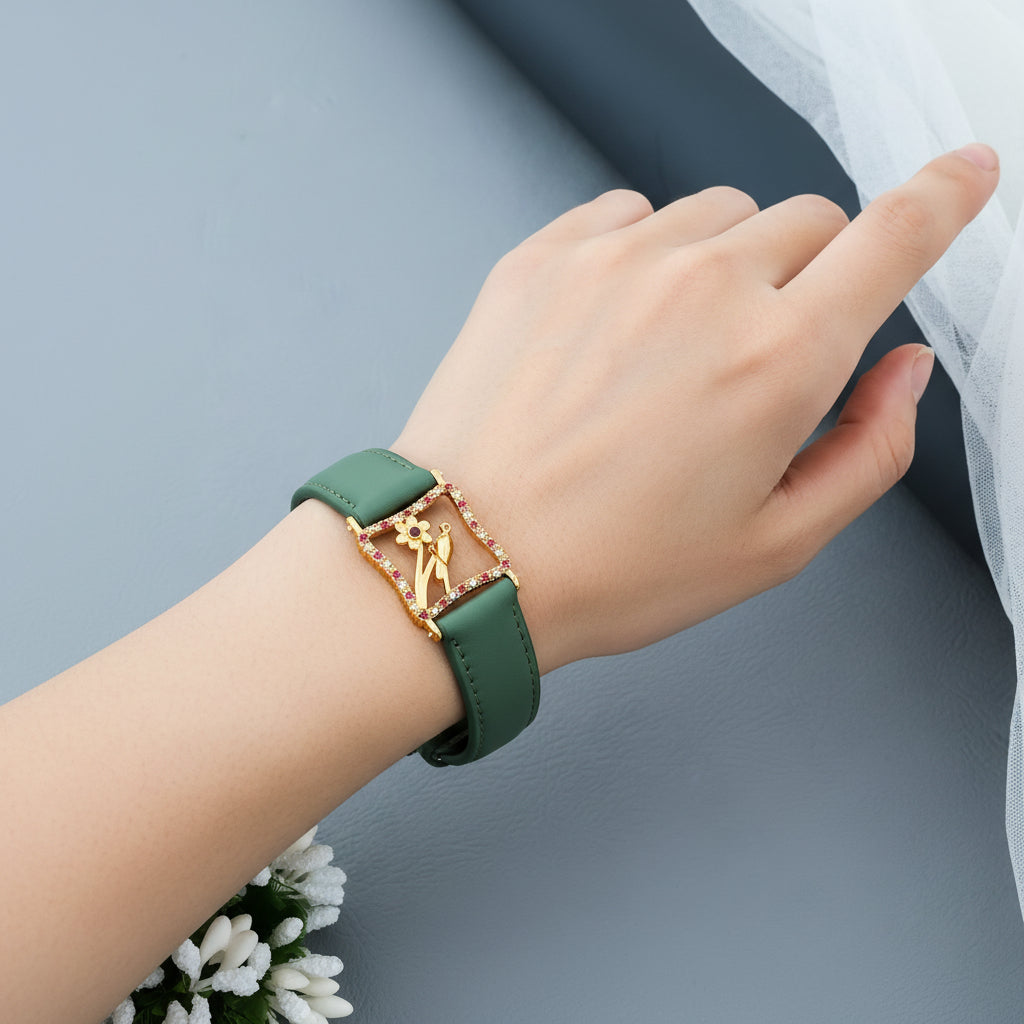 Ladher Belt For Girls