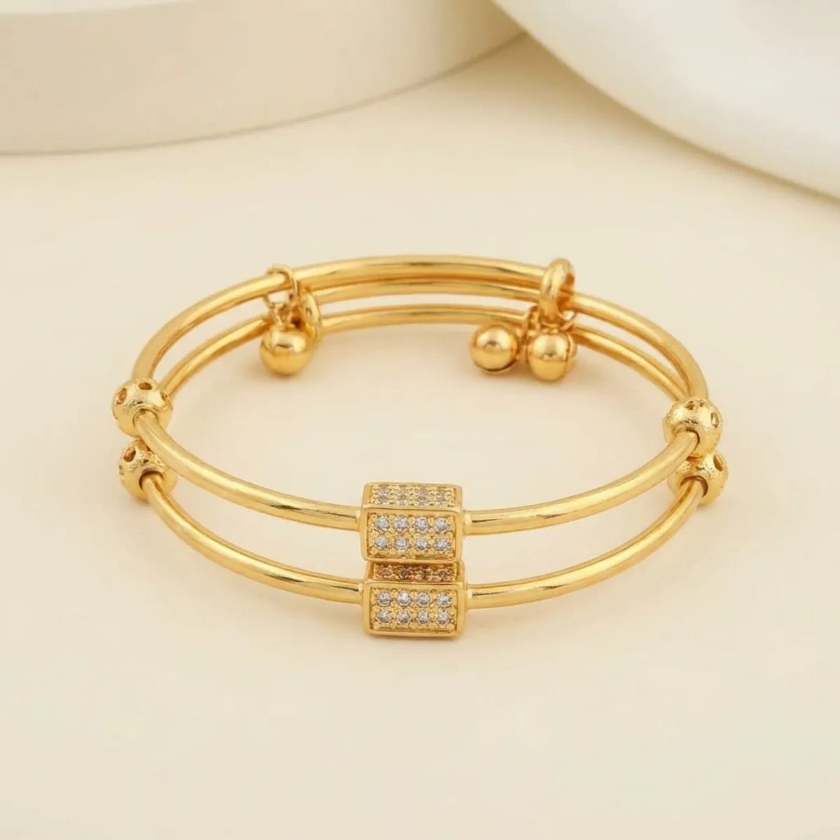 Jahnvi Bangles (1 Pair) Adujstable