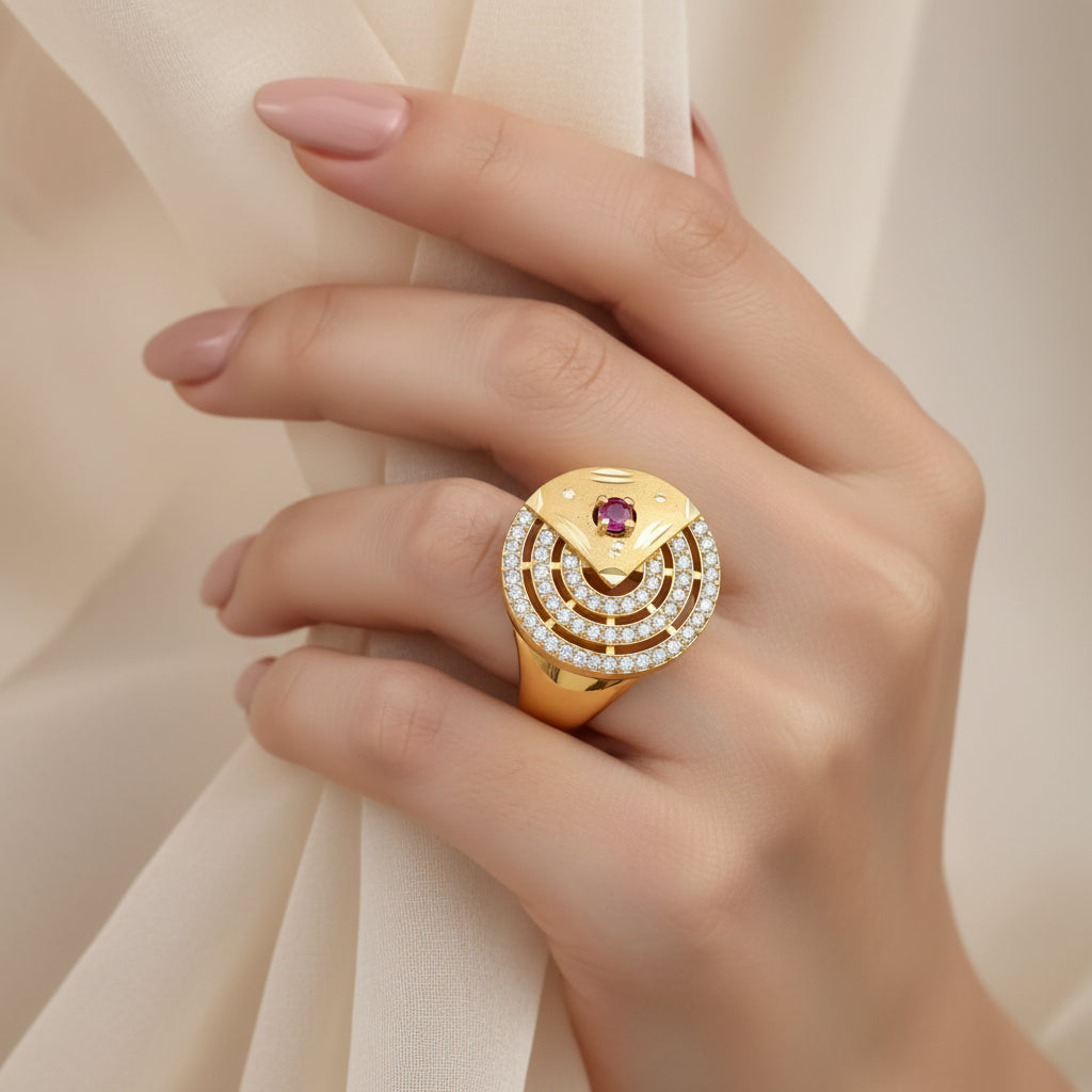Designer Cocktail Ring for Women